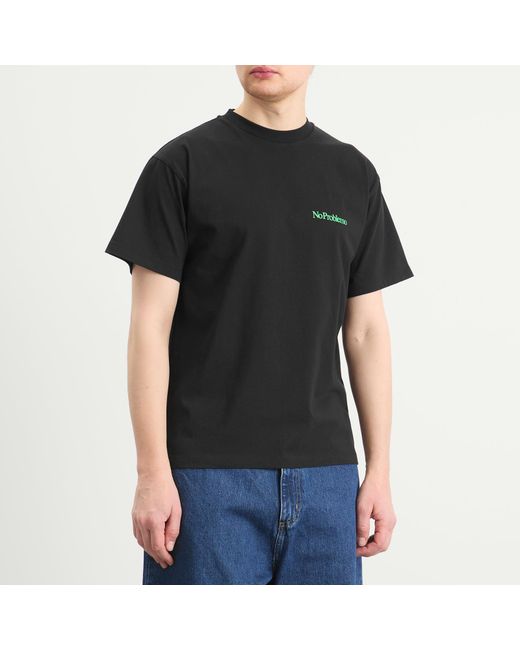 No Problemo Black Mini Problemo T-Shirt for men