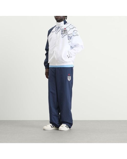 ICECREAM Blue Running Dog Panelled Football Track Top for men