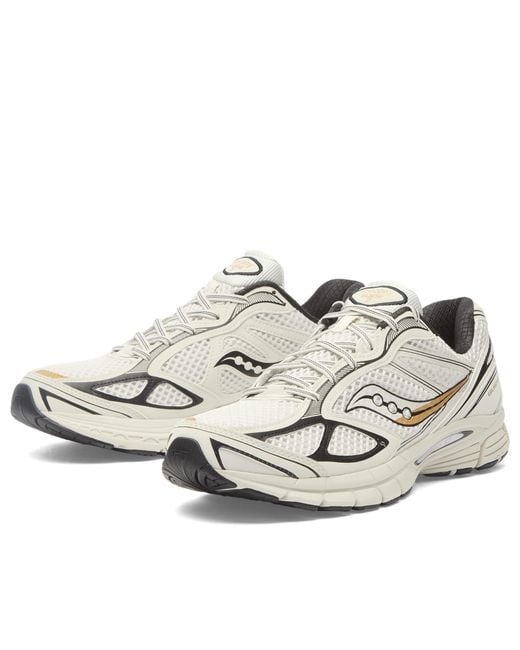 Saucony White Progrid Guide 7 Sneaker
