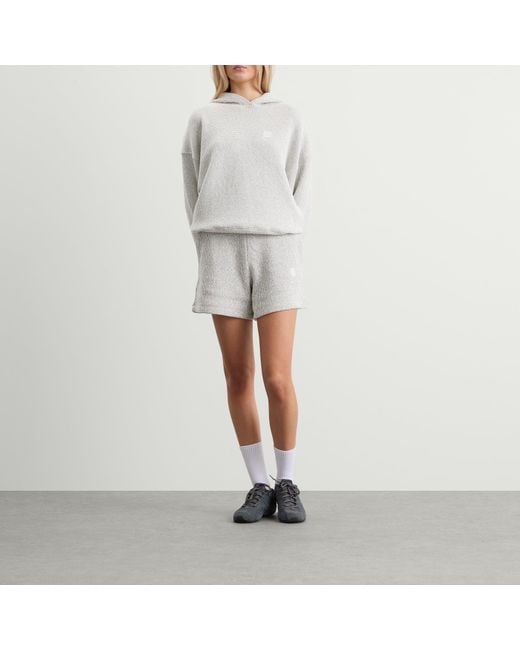 Anine Bing Gray Kam Sweat Shorts