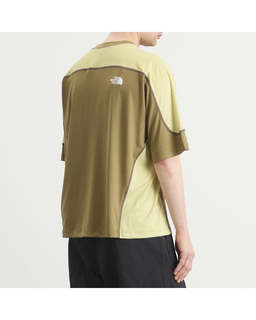 The North Face Green Nse Lightrange T-Shirt for men