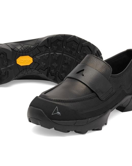 Roa Black Loafer for men