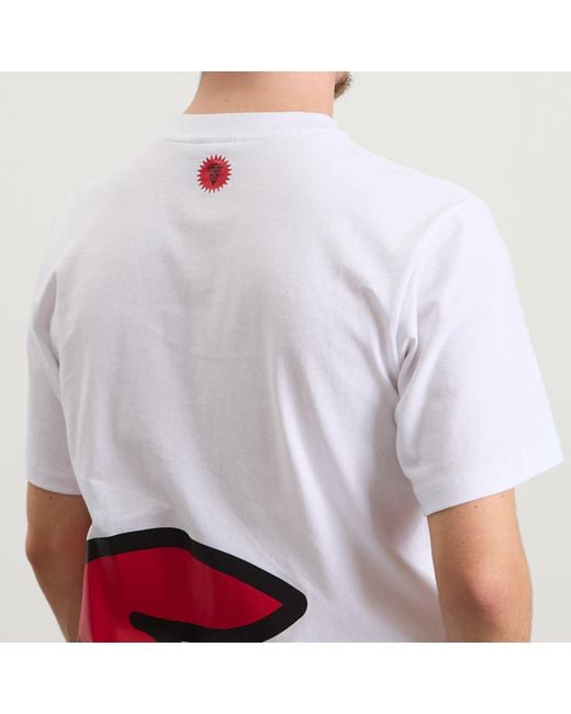 ICECREAM White Jumbo Running Dog T-Shirt for men