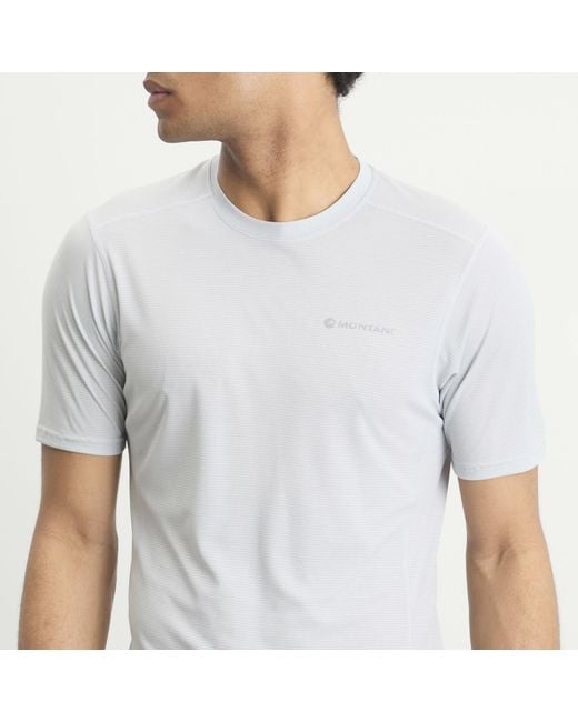 MONTANÉ White Dart Nano T-Shirt for men