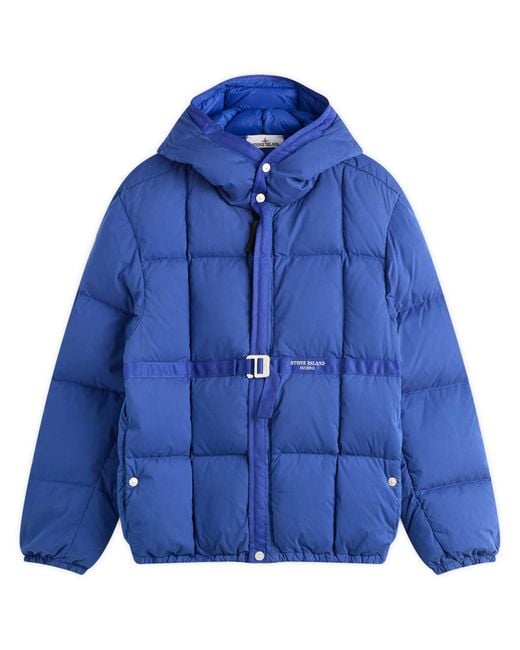 Stone  MARINA ナイロンジャケット Stone Island - Ripstop Cover Down Marina Jacket | HBX