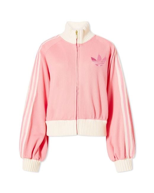 Adidas Pink Adicolor 70s Blouson Track Top