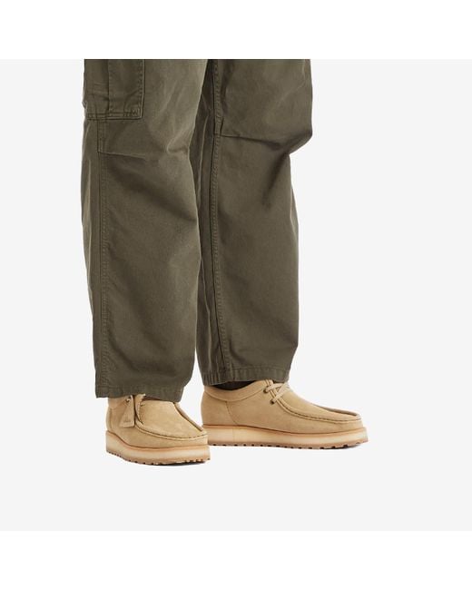 Clarks Natural Wallabee Scout Lo for men