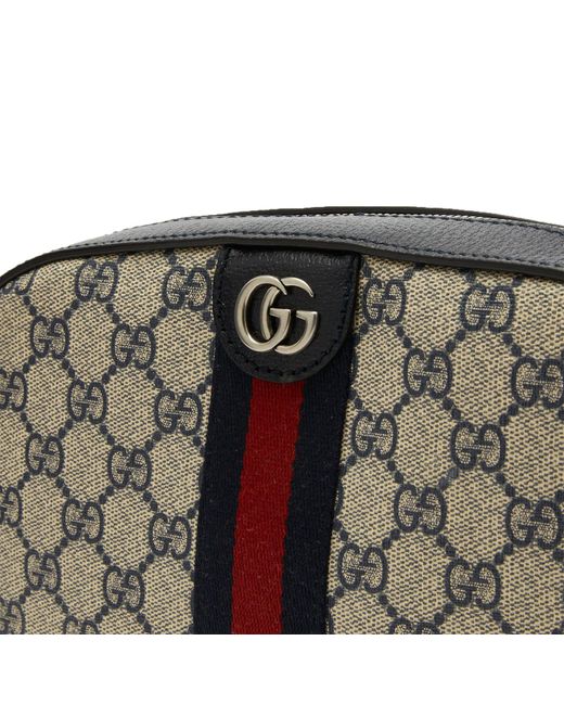 Gucci Metallic Ophidia Gg Monogram Camera Bag for men