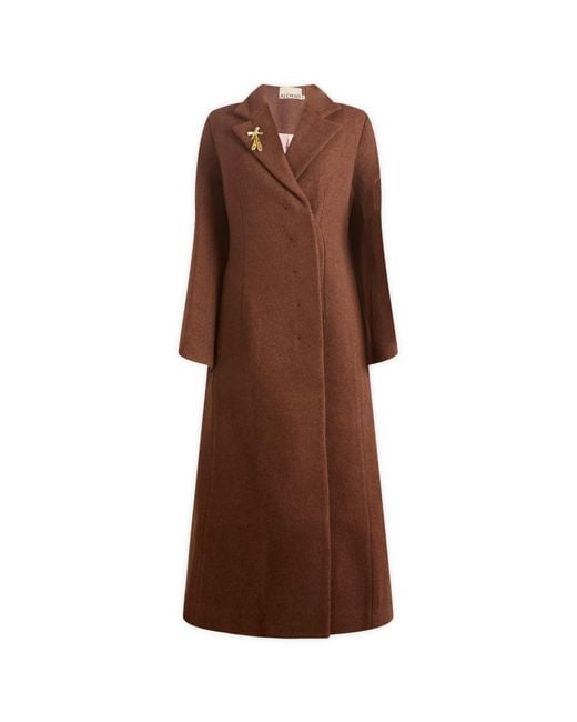 ALÉMAIS Brown Court Coat