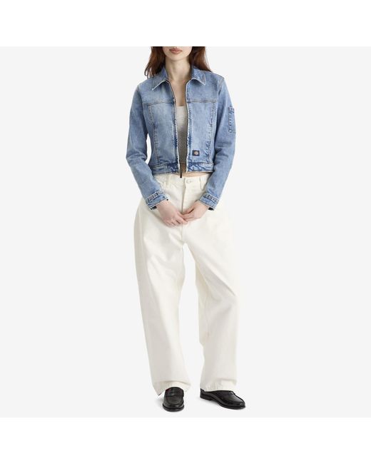 Dickies Blue Denim Slim Jacket