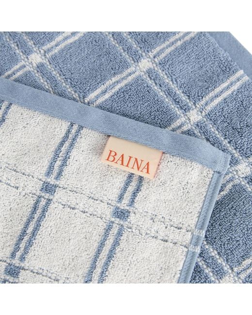 BAINA Blue Ness Hand Towel