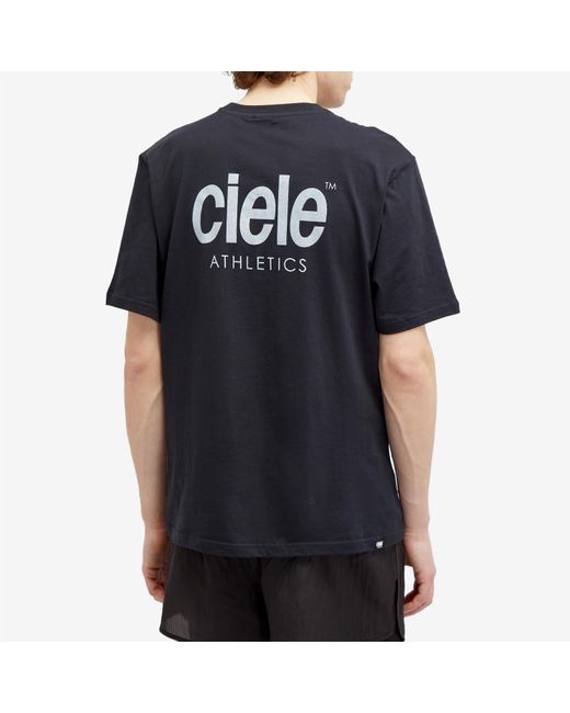 Ciele Athletics Blue Athletics Graphic T-Shirt for men