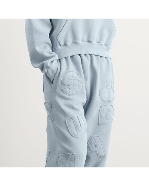 SUNDAYFRUITMARKET Blue Sunday Patch Sweatpant