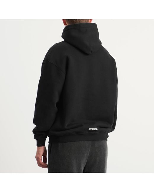 Represent Black Initial Star Hoodie for men