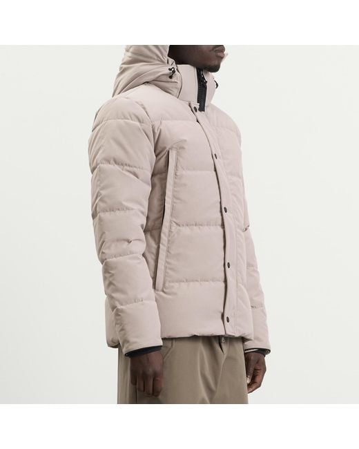 Canada Goose Gray Wyndham Parka Jacket Disc for men