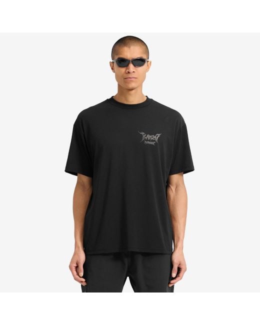 Represent Black End. X 247 Oversized T-Shirt for men
