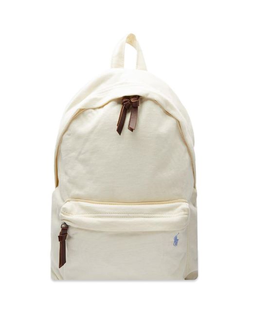 Polo Ralph Lauren Natural Canvas Backpack for men