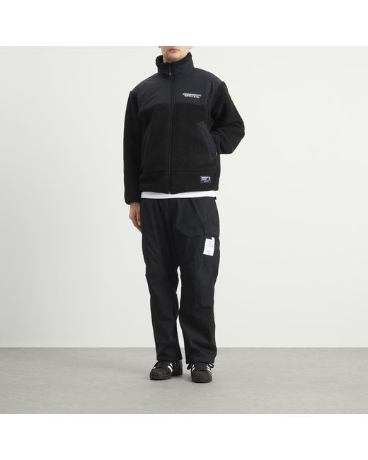 Neighborhood Black Fleece Jacket for men
