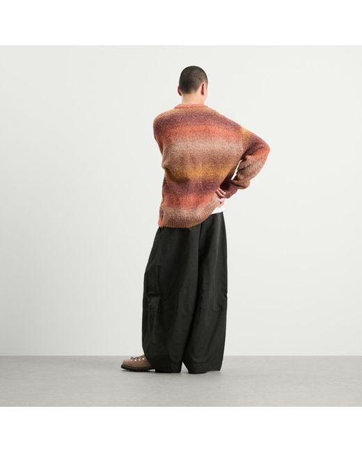 BOUND Pink Boucle Jumper for men