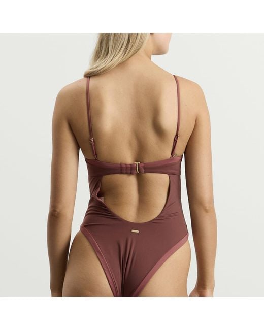 Tala Contrast Underwired Swimsuit