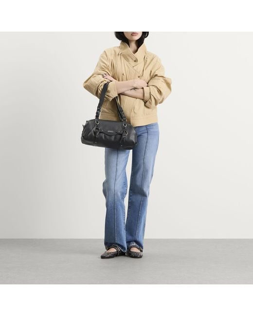 Isabel Marant Black Tilpa Leather Bag