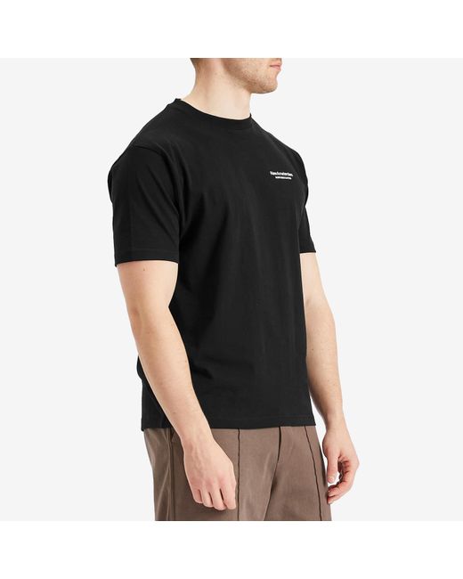 New Amsterdam Surf Association Black Seal Logo T-Shirt for men