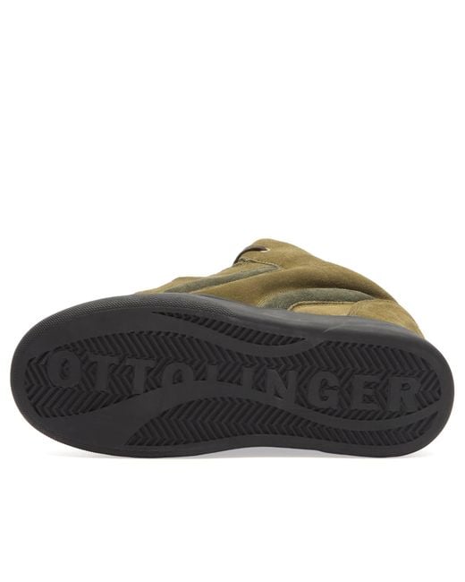 OTTOLINGER Green Sneaker Heel
