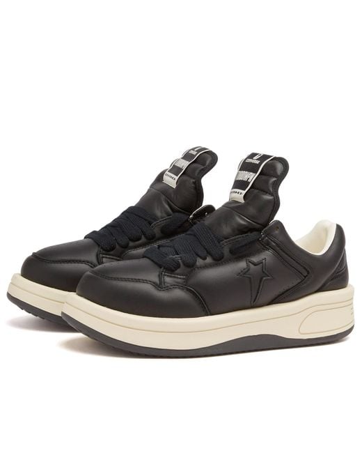 Rick Owens Black X Converse Turbowpn Ox Sneaker