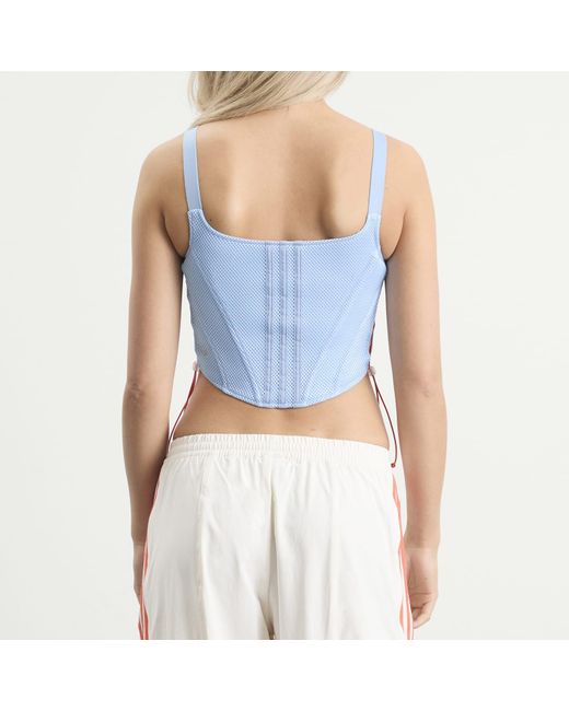 Adidas Blue X Miaou Corset Top