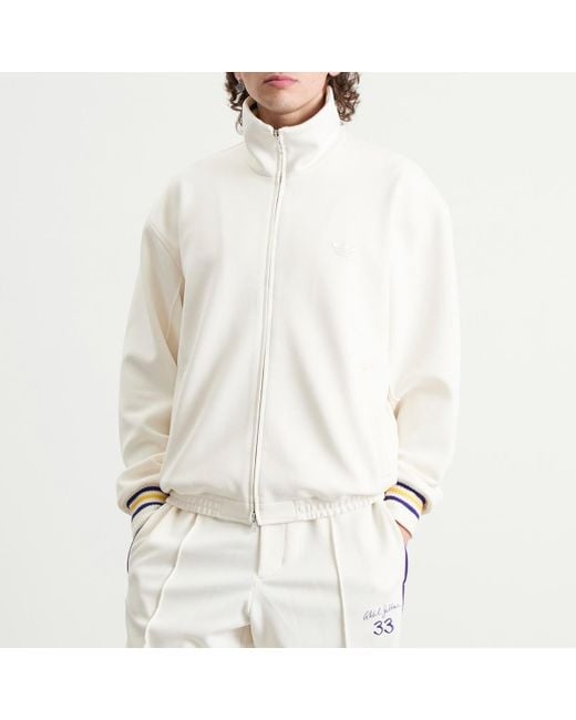 Adidas White X Wales Bonner Jabbar Track Top for men