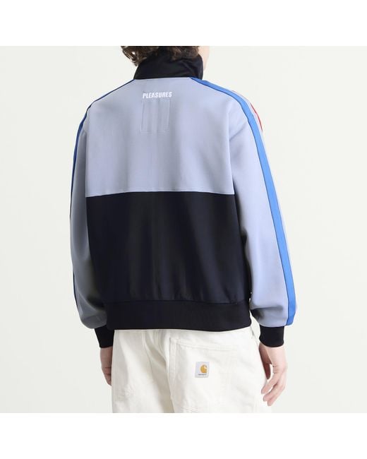 Pleasures Blue X Oasis Forever Track Jacket for men
