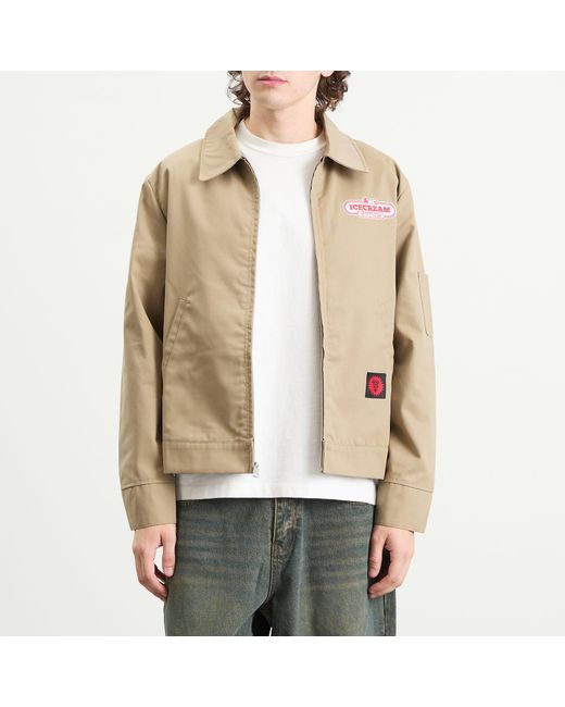 ICECREAM Natural Ic Supplies Work Jacket for men