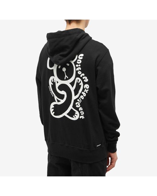 Uniform Experiment Insane Hoodie in Black for Men | Lyst UK