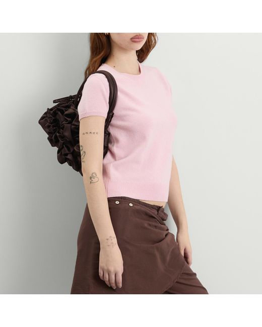 Damson Madder Brown Frilly Alani Bag Presented By End