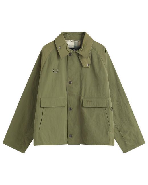 Barbour Os Spey Lightweight Showerproof Jacket in Green for Barbour Os Spey Lightweight Showerproof Jacket in Green for
