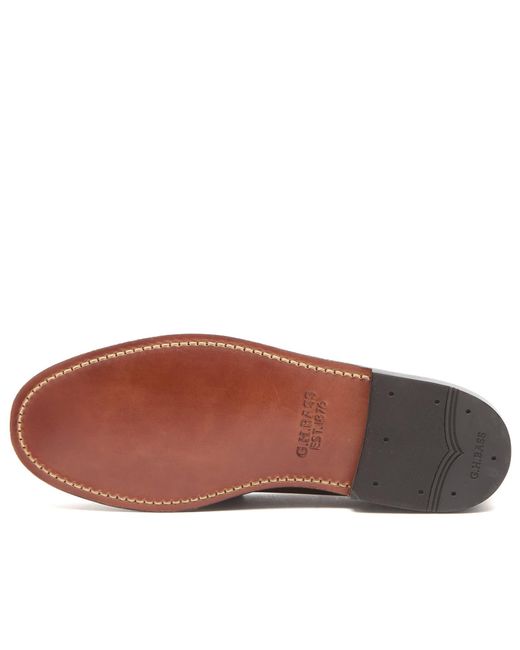 G.H.BASS Brown Larson Penny Loafer for men