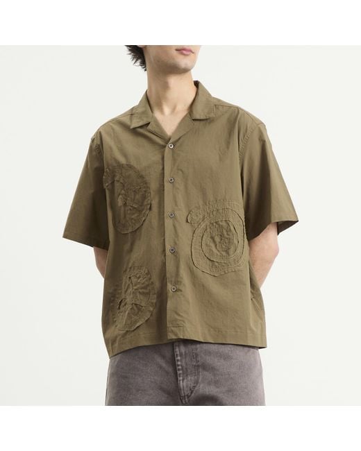 Heresy Green Tatter Shirt for men