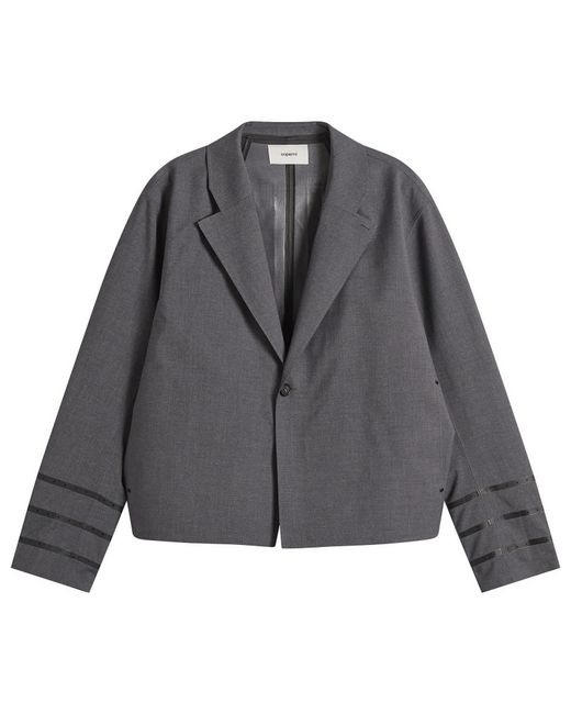 Coperni Gray Technical Tailored Jacket