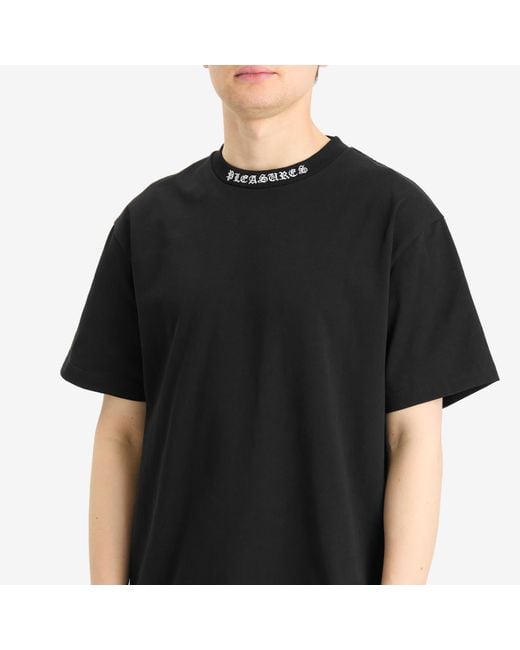 Pleasures Black Sorrow Heavyweight T-Shirt for men