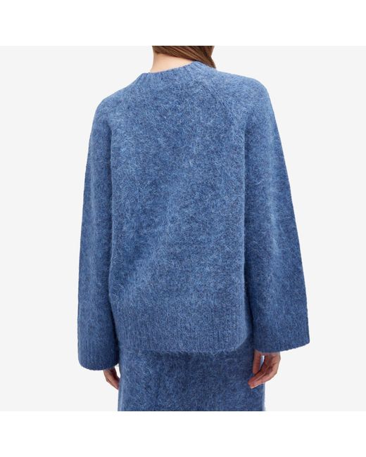 Holzweiler Blue Fure Fluffy Sweater
