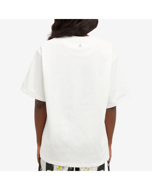 ALÉMAIS White Alémais Meagan Cheetah T-Shirt