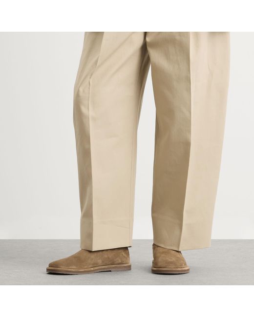 Studio Nicholson Brown Korine Suede Loafers