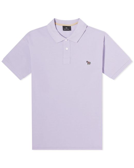 Paul Smith Purple Zebra Polo Shirt for men