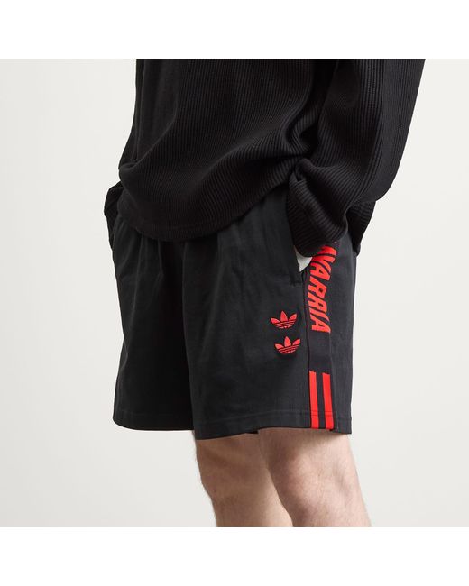 adidas X Willy Chavarria Gym Short in Black for Men | Lyst UK