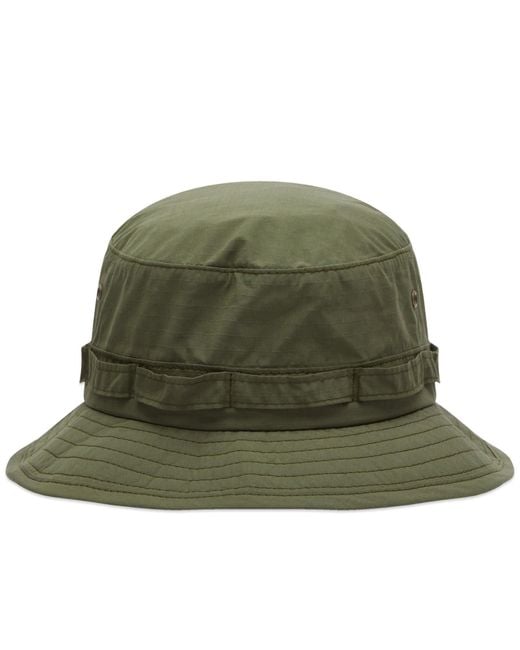 Beams Plus Green Cordura Jungle Hat for men