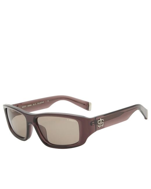 la society Brown X New Era Scotty Sunglasses