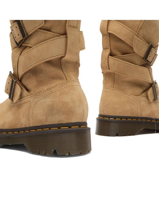 Dr. Martens Natural Anistone Strap High Boot