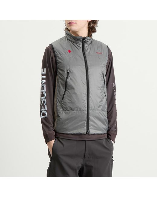 Descente Gray Allterrain X Jjjjound Reversible Vest for men