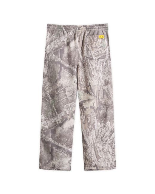 Nike Gray Brooklyn Camo Open Hem Pant for men