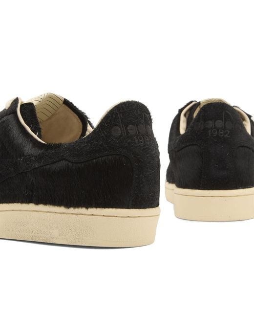 Diadora Black Prestige Lux Italia Sneaker for men